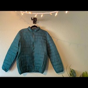Women’s Teal Puffer Jacket Medium/Small